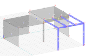 Model with Downstand Beam