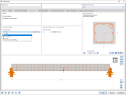 Assigning Type of Concrete Durability to Member in Dialog Box