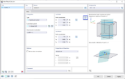 'New Result Section' dialog box