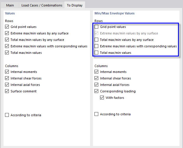 Selecting Results