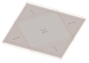 Surface with Three-Layer Reinforcement