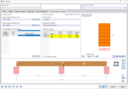 Definition of Segments for Deformation Analysis | With Design Support at Intermediate Node