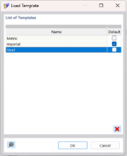 Importing Template