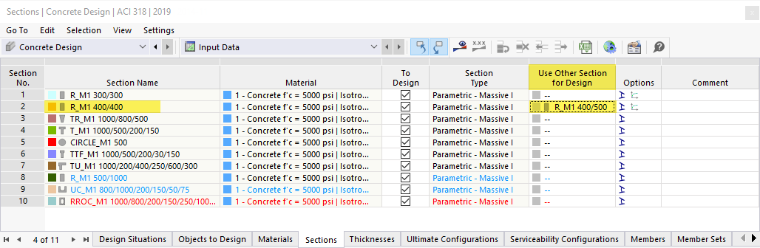 Use Other Section for Design