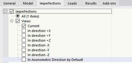 Defining View for Imperfection Cases