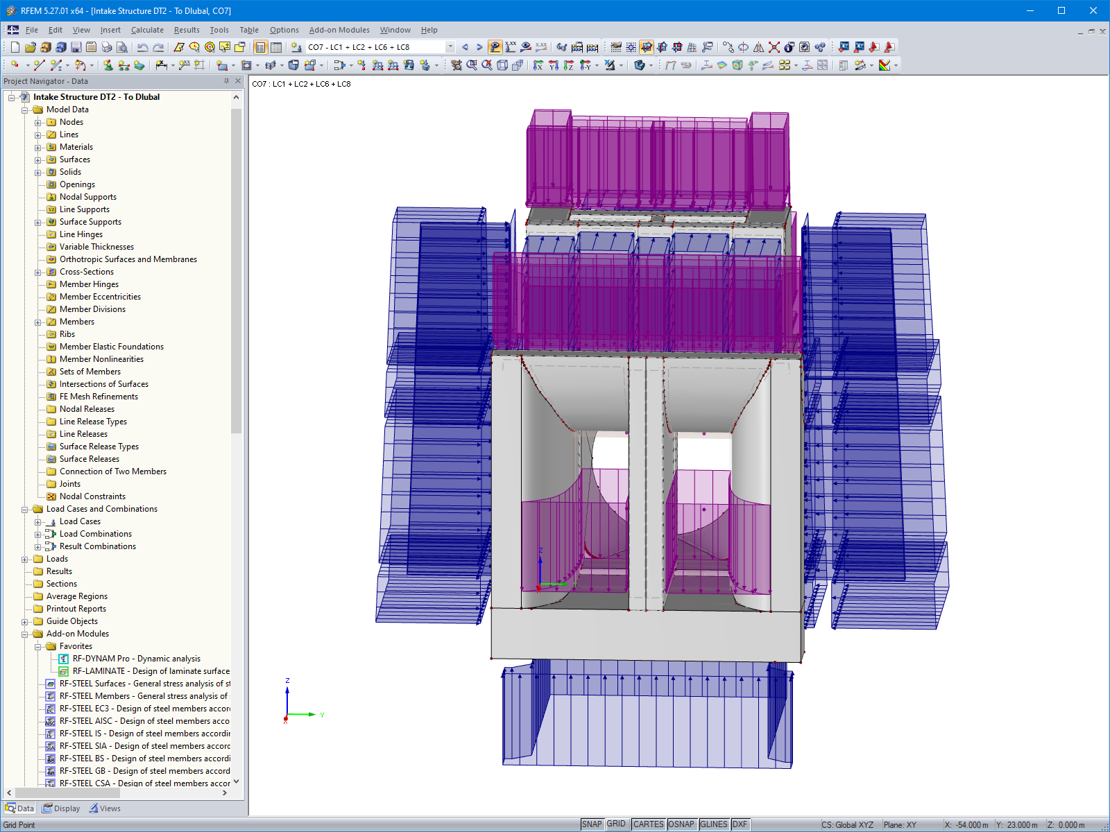 RFEM Load Situation (© Zutari)