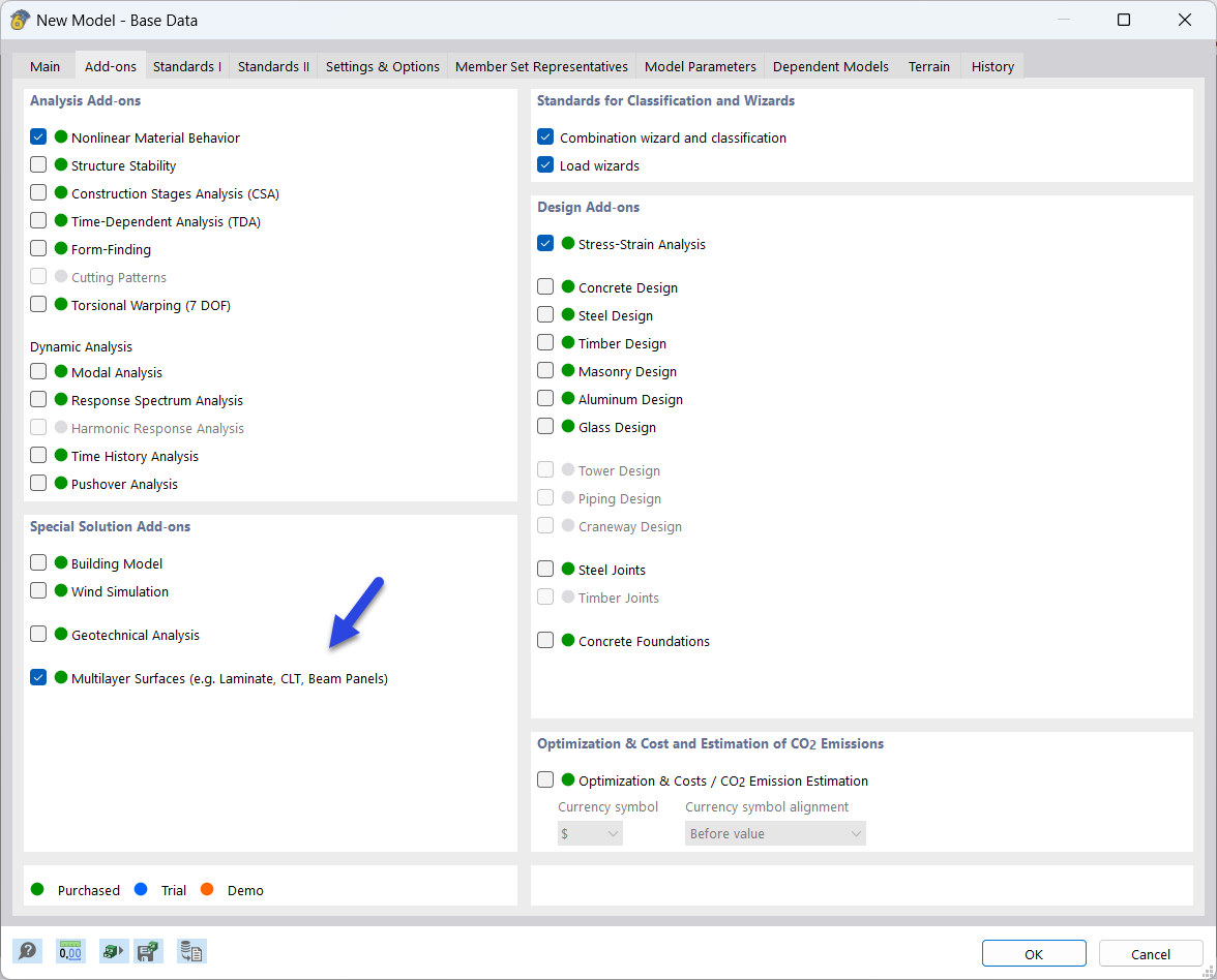 Activating "Multilayer Surfaces" Add-on
