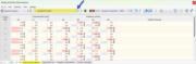 Global Nodal Deformations in Table for Spectral Analysis