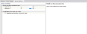 Dialog Box "Member Configuration": Specifying Special Options