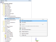 Shortcut Menu "Surface Reinforcements"