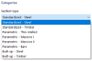 List of Cross-Section Types