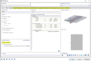 Design Properties Activated for Downstand Beam