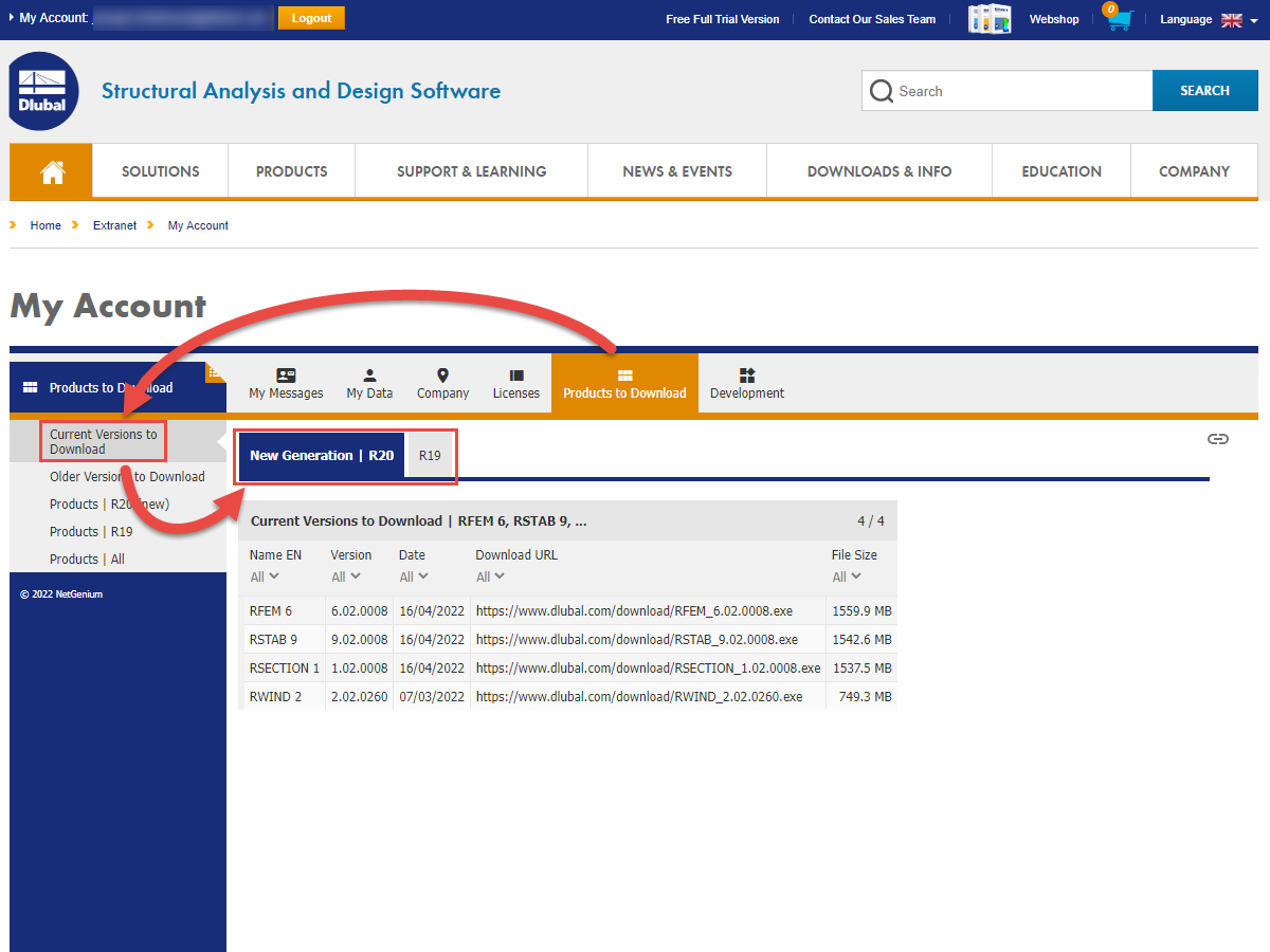 FAQ 003003 | Where can I download the current program version?