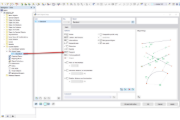 FAQ 005253 | Is there an easy way to generate a tangent to a circle in RFEM 6?