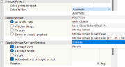Selecting Printout Report Folder for Graphic