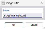 Setting Image Title