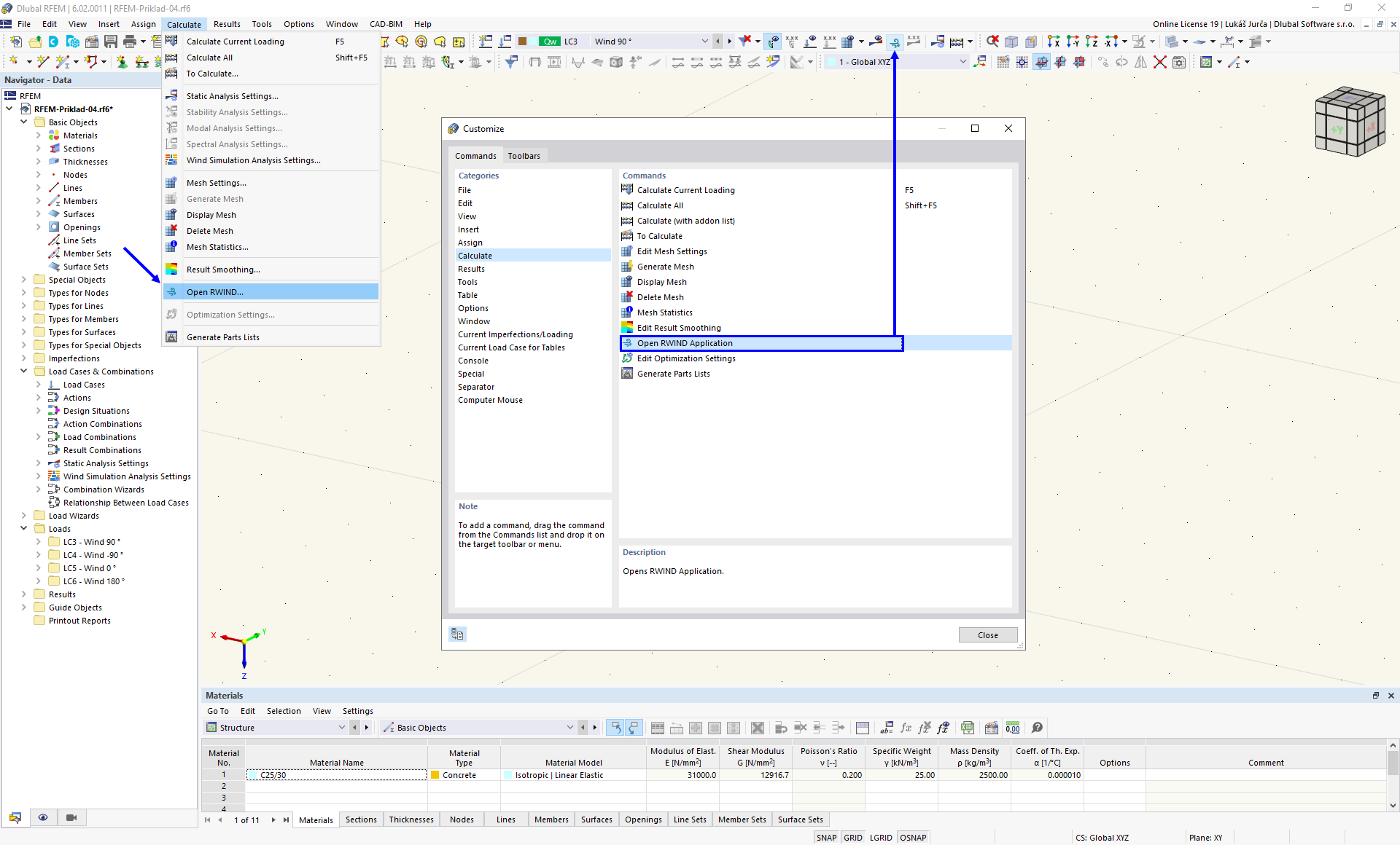 Open RWIND Options