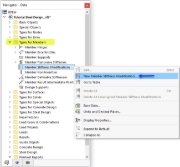 Creating New Member Stiffness Modification
