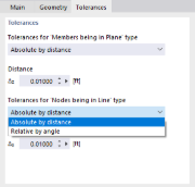 Defining Tolerances for Plane and Lines