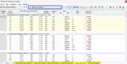 Result Tables “Strains on Surfaces” for Stress-Strain Analysis