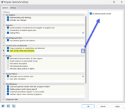 Dialog Box "Program Options & Settings"