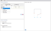 Specifying Reference Objects of Linear Dimensions