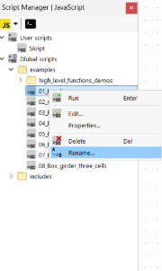 Renaming Script in "Script Manager"