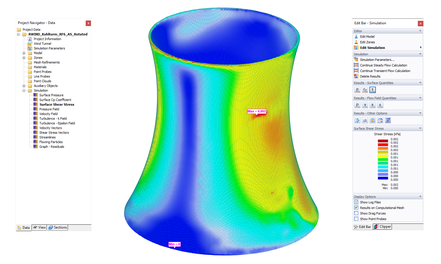Surface Shear Stress