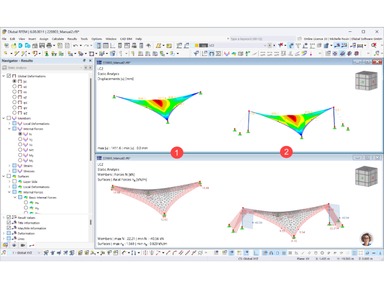 Form-Finding – Stiffness