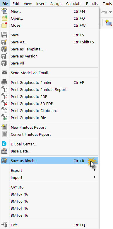 Save Script as Block