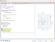 Dialog Box "Mesh Settings", Tab "Surfaces"