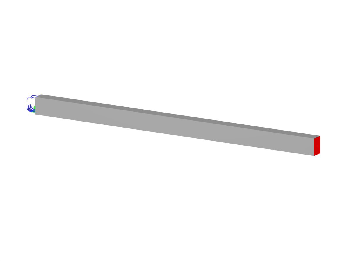 Reinforced Beam with Cantilever