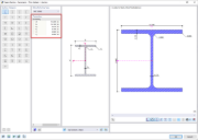 FAQ 005311 | How can I edit the parameters of an existing cross-section in the RFEM 6/RSTAB 9 library?