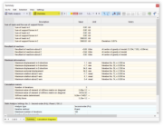 Result Category "Overview" in Table