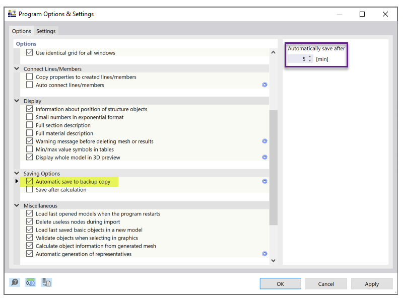 FAQ 005249 | Where can I find the backup file in RFEM 6?