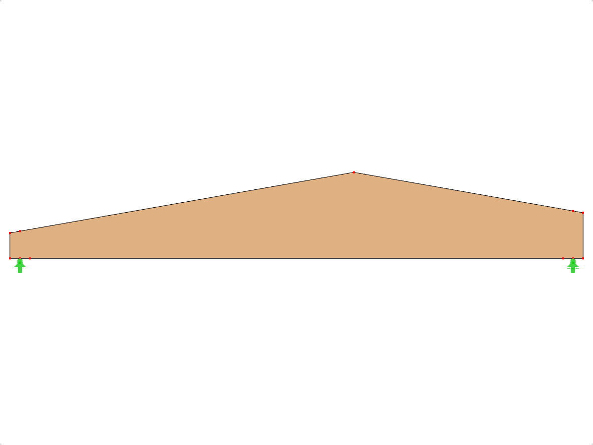 Model ID 1862 | GLB0305 | Glued-Laminated Beam