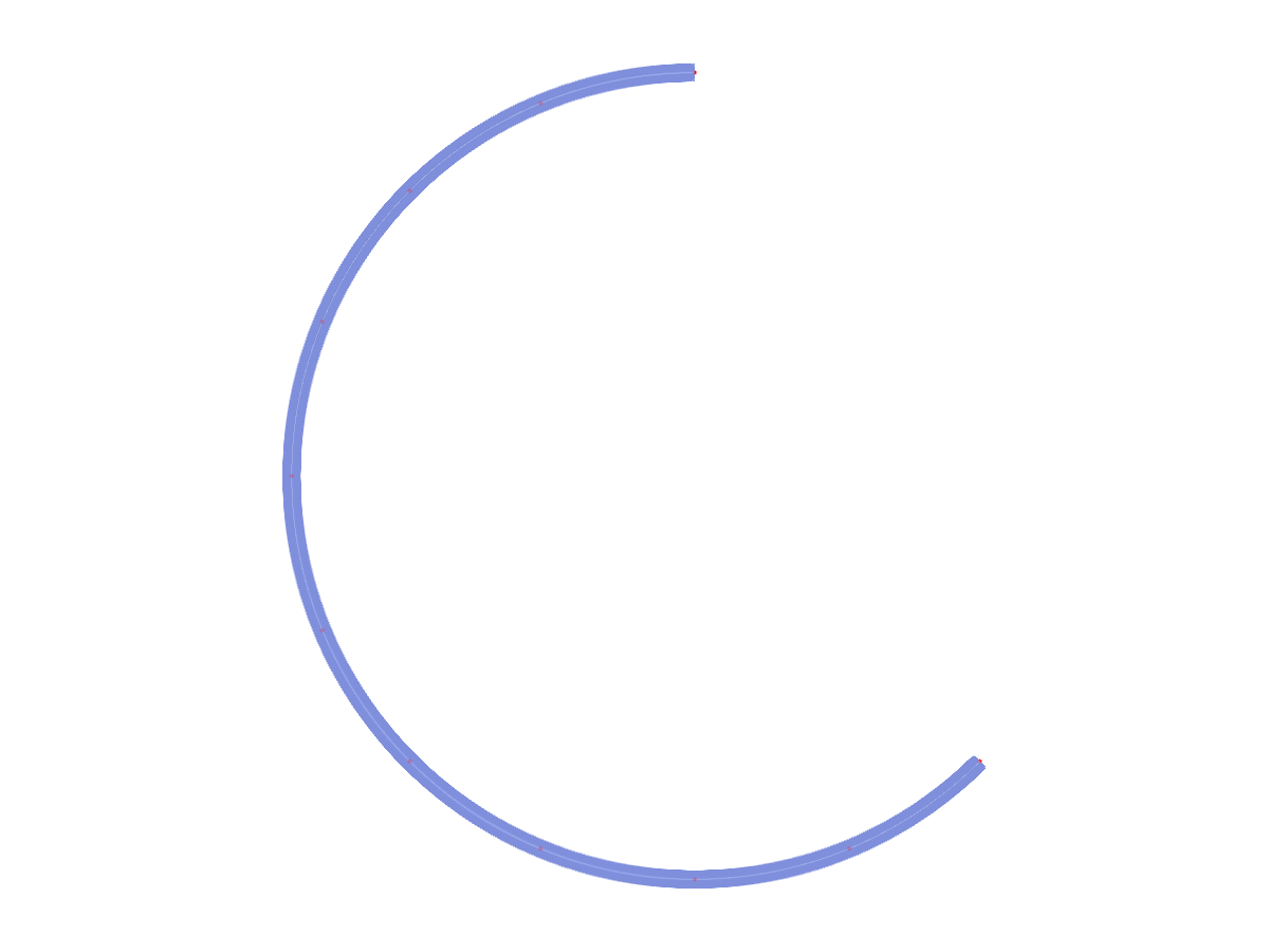 Model ID 3115 | CRC001-b | Arched Beam | Circular