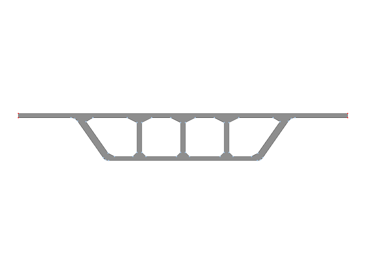 Model ID 3246 | BGB006 | Multi-Cell Box Girder