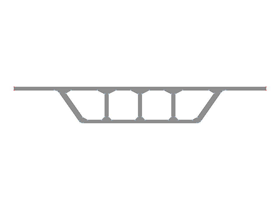 Model ID 3246 | BGB006 | Multi-Cell Box Girder