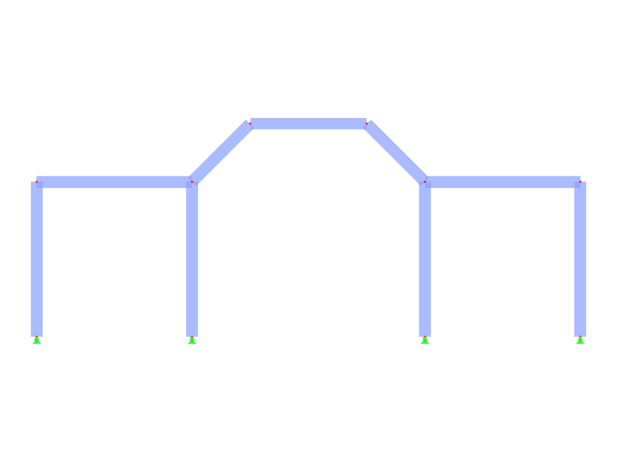 Model ID 3304 | F3B013 | Three-Bay Frames