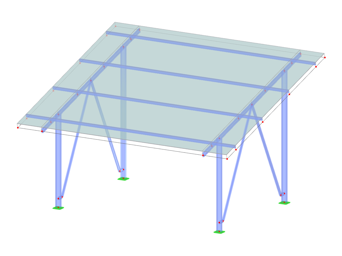 Model ID 3601 | PVS004 | Solar Panel Racking Systems | Double-Post Fixing Bracket