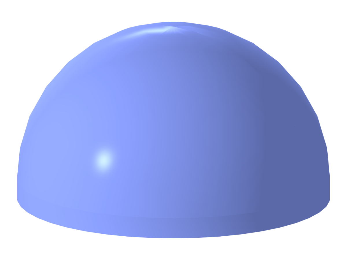 Model ID 3752 | HPV006 | Hemispherical Pressure Vessel Head
