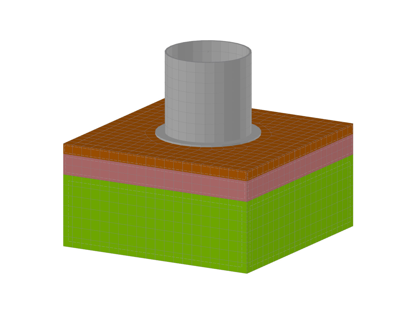 Concrete Tank on Soil Composition