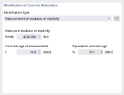 Modification Type "Measurement of Modulus of Elasticity"