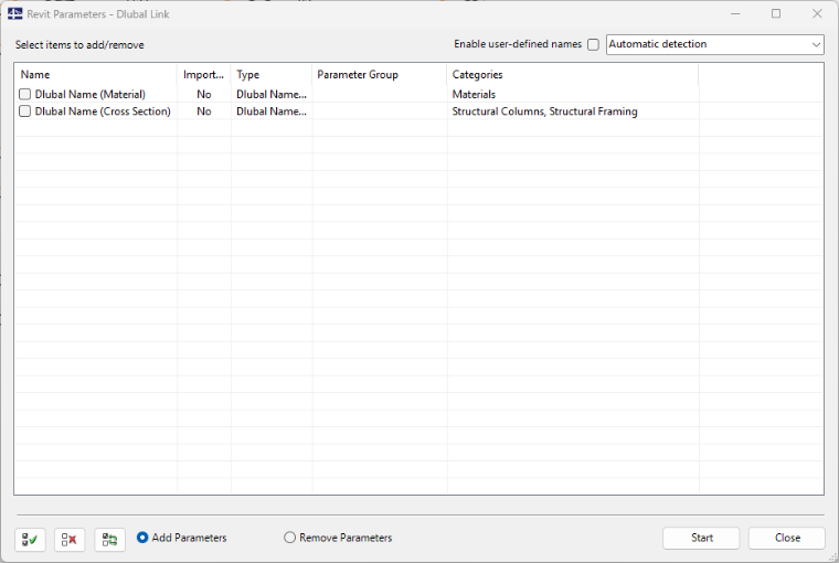 Revit Parameters