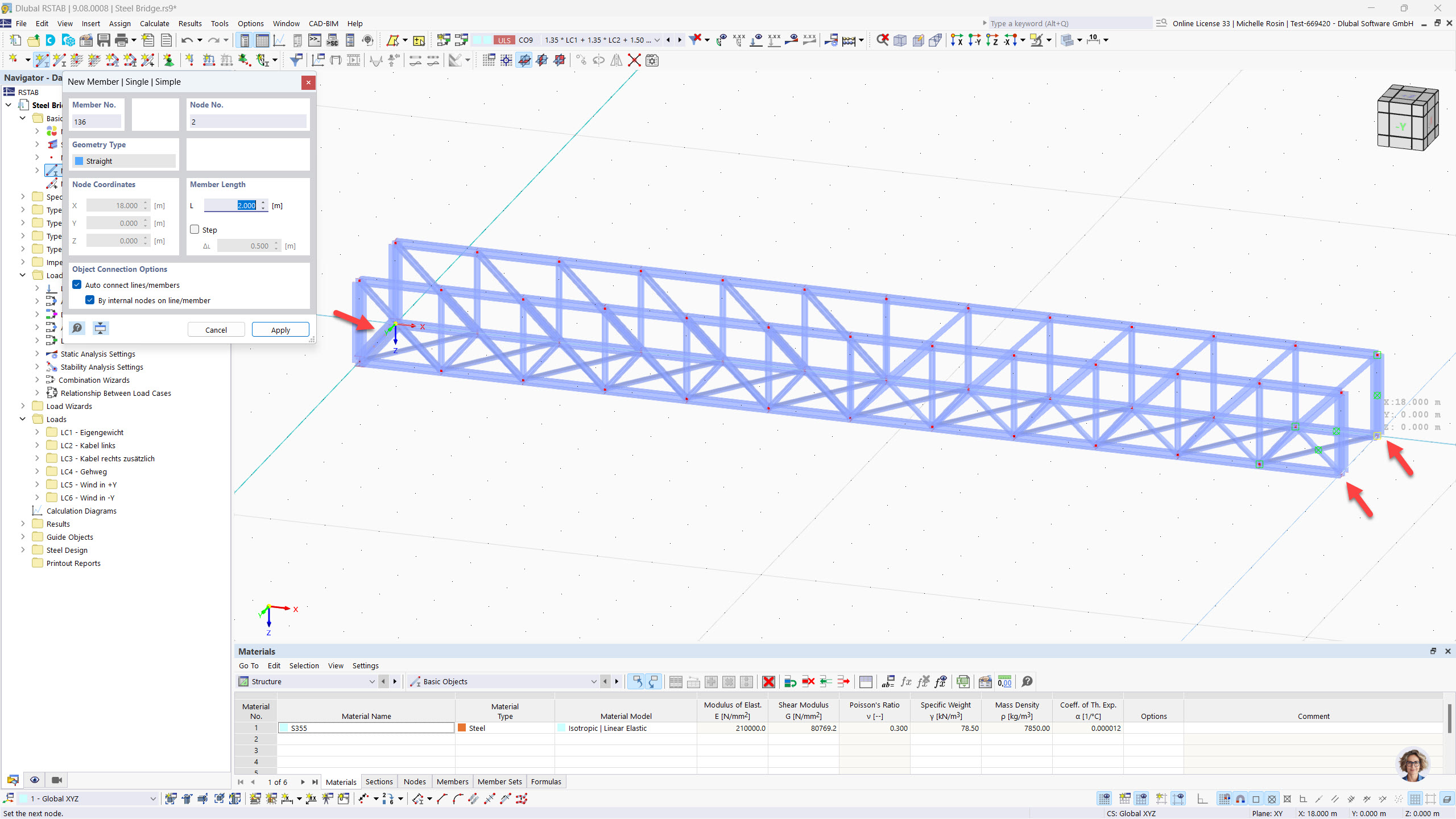 Inserting Transverse Frame