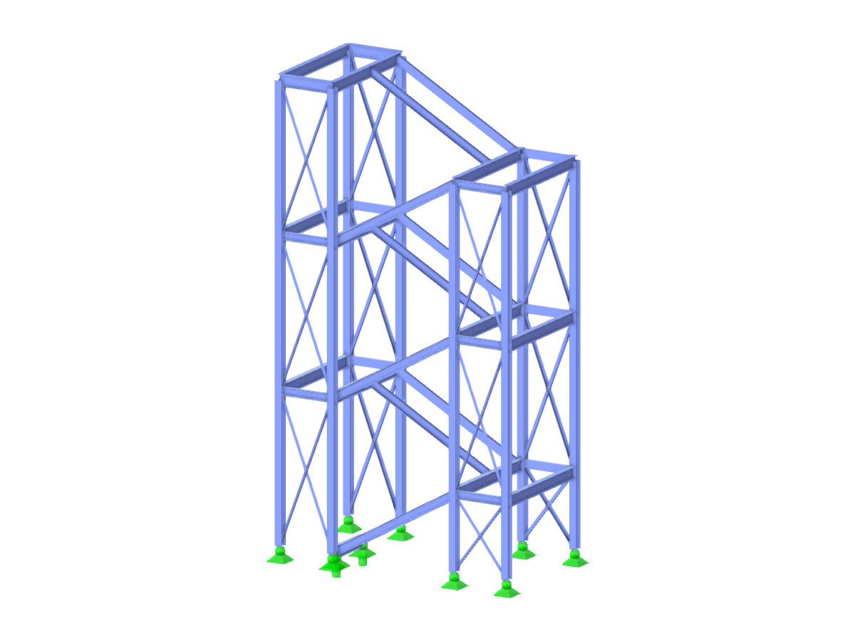 Model 004096 | Steel Staircase