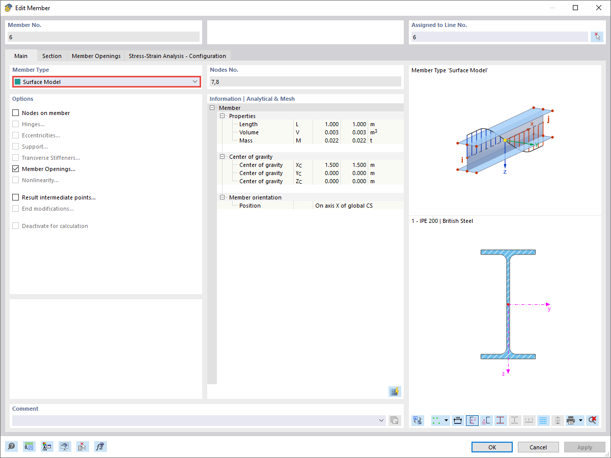 KB 001799 | Using "Surface Model" Member Type