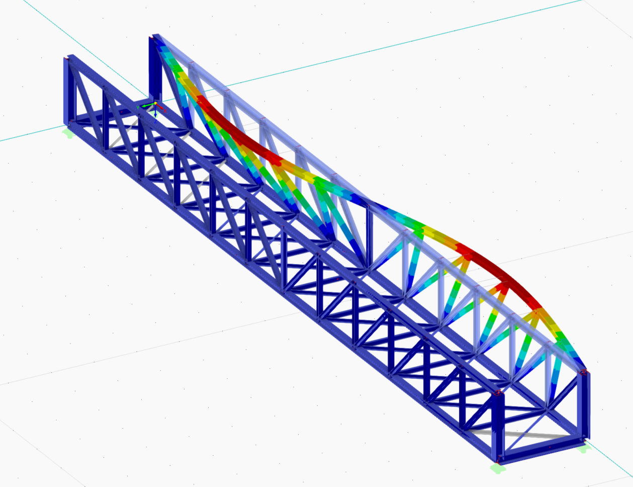 Steel Structure Analysis in RFEM 6 and RSTAB 9 Using Truss Bridge Example 