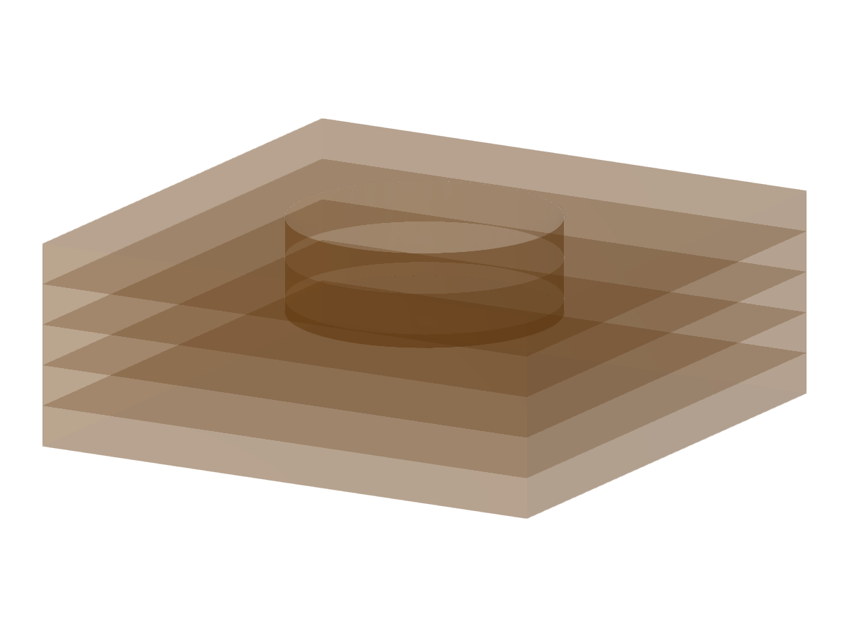 Model 003968 | FUP002 | Soil Massif with Circular Foundation